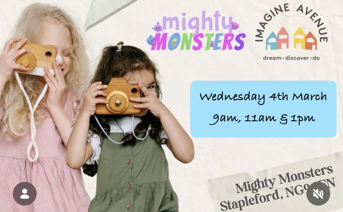 1pm Double the fun! Mighty Monsters